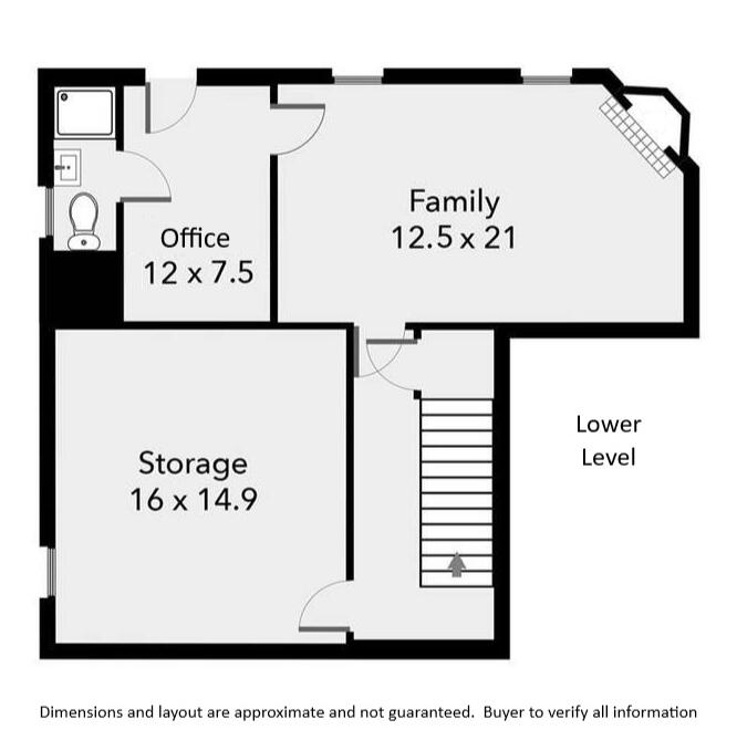 Floor Plan - Lower Level